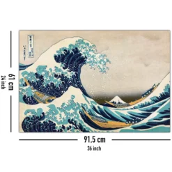 Great Wave Off Kanagawa Poster Katsushika Hokusai