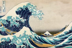 Great Wave Off Kanagawa Poster Katsushika Hokusai