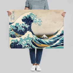 Great Wave Off Kanagawa Poster Katsushika Hokusai
