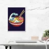 Great Wave Ramen Bowl Kunstdruck