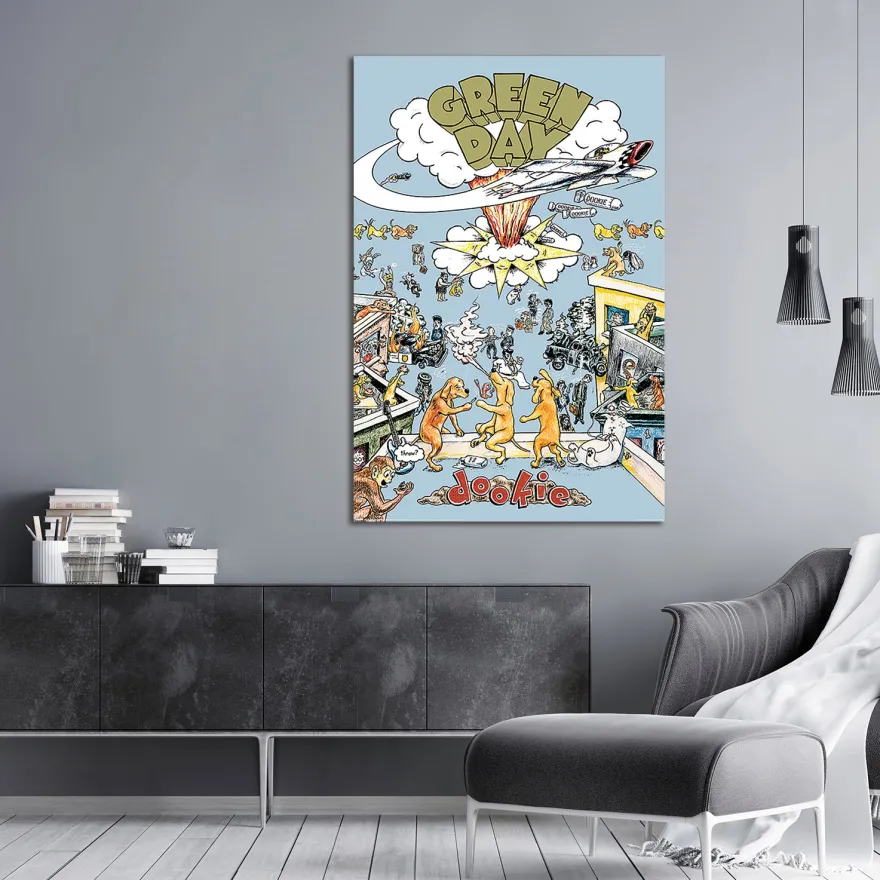 Green Day Poster Dookie