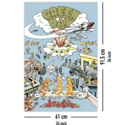 Green Day Poster Dookie