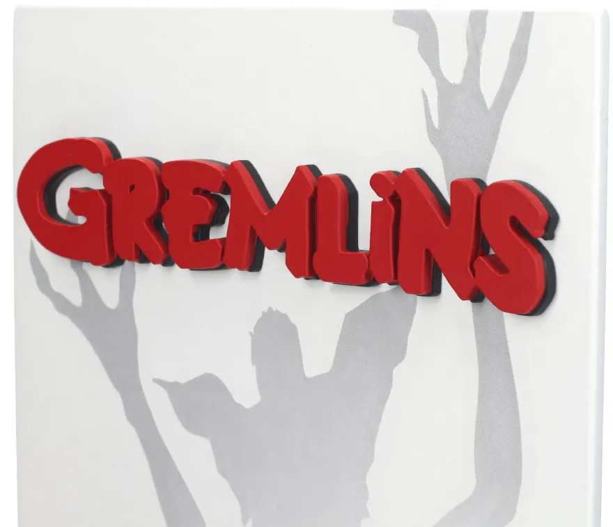 Gremlins 3D Poster Statue Gizmo Filmplakat