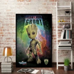 Guardians of the Galaxy Vol. 2 Poster Kid Groot