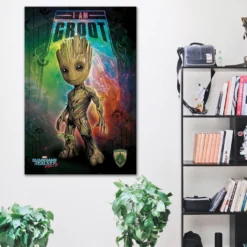 Guardians of the Galaxy Vol. 2 Poster Kid Groot