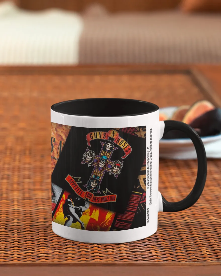 Guns N' Roses Tasse Album Collage