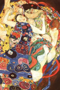 Gustav Klimt Poster Die Jungfrau