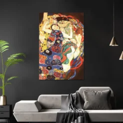 Gustav Klimt Poster Die Jungfrau