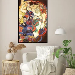 Gustav Klimt Poster Die Jungfrau