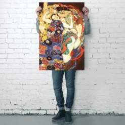 Gustav Klimt Poster Die Jungfrau