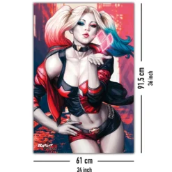 Harley Quinn Kiss Poster
