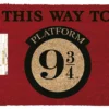 Harry Potter Fußmatte This Way to Platform 9 3/4