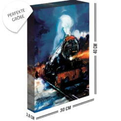 Harry Potter Light Up Canvas Bild Hogwarts Express