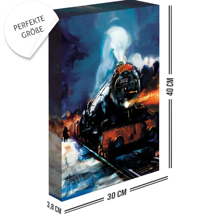 Harry Potter Light Up Canvas Bild Hogwarts Express