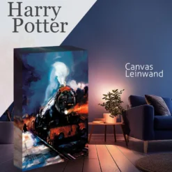 Harry Potter Light Up Canvas Bild Hogwarts Express