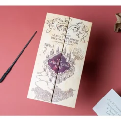 Harry Potter Marauder's Map gefaltete Karte