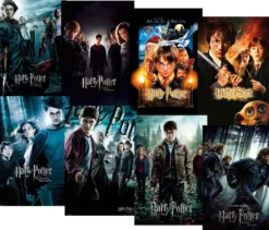 Harry Potter Poster 8er-Set Filmposter 1-8
