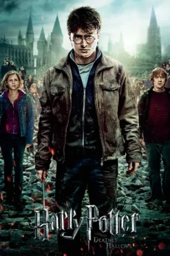 Harry Potter Poster 8er-Set Filmposter 1-8