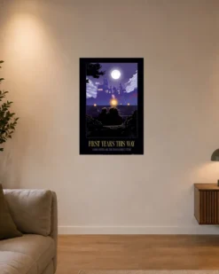 Harry Potter Poster First Years This Way