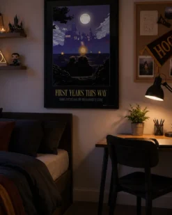 Harry Potter Poster First Years This Way