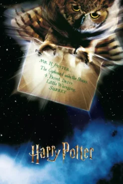 Harry Potter Poster Hedwig Letter From Hogwarts
