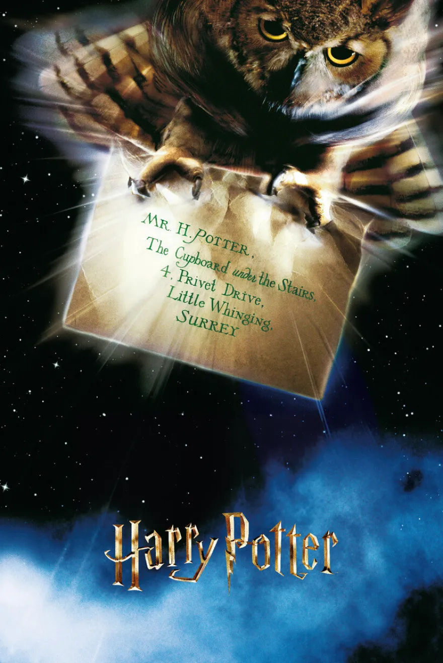Harry Potter Poster Hedwig Letter From Hogwarts