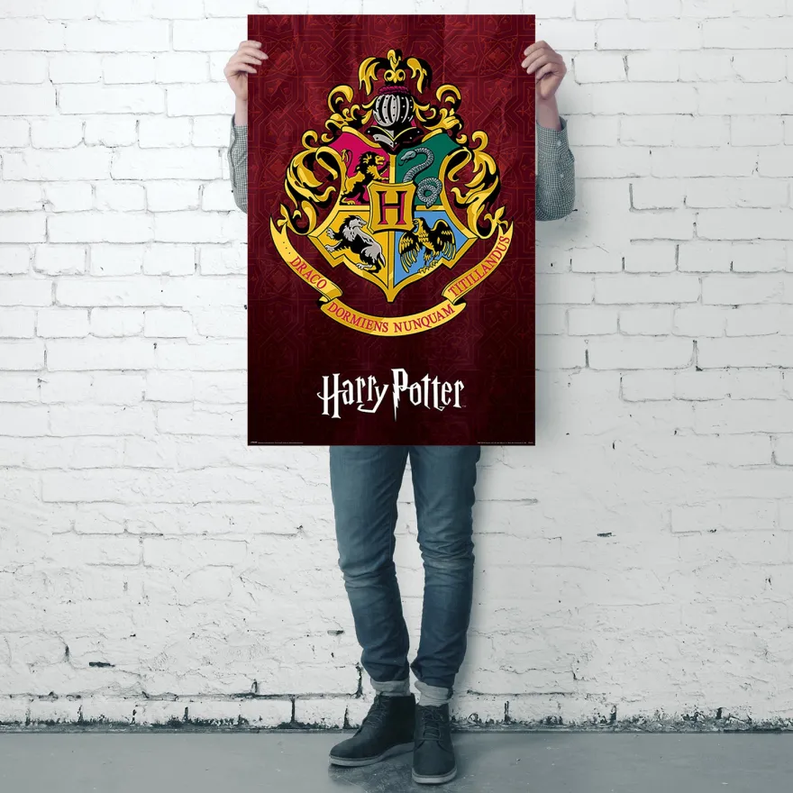 Harry Potter Poster Hogwarts School Crest