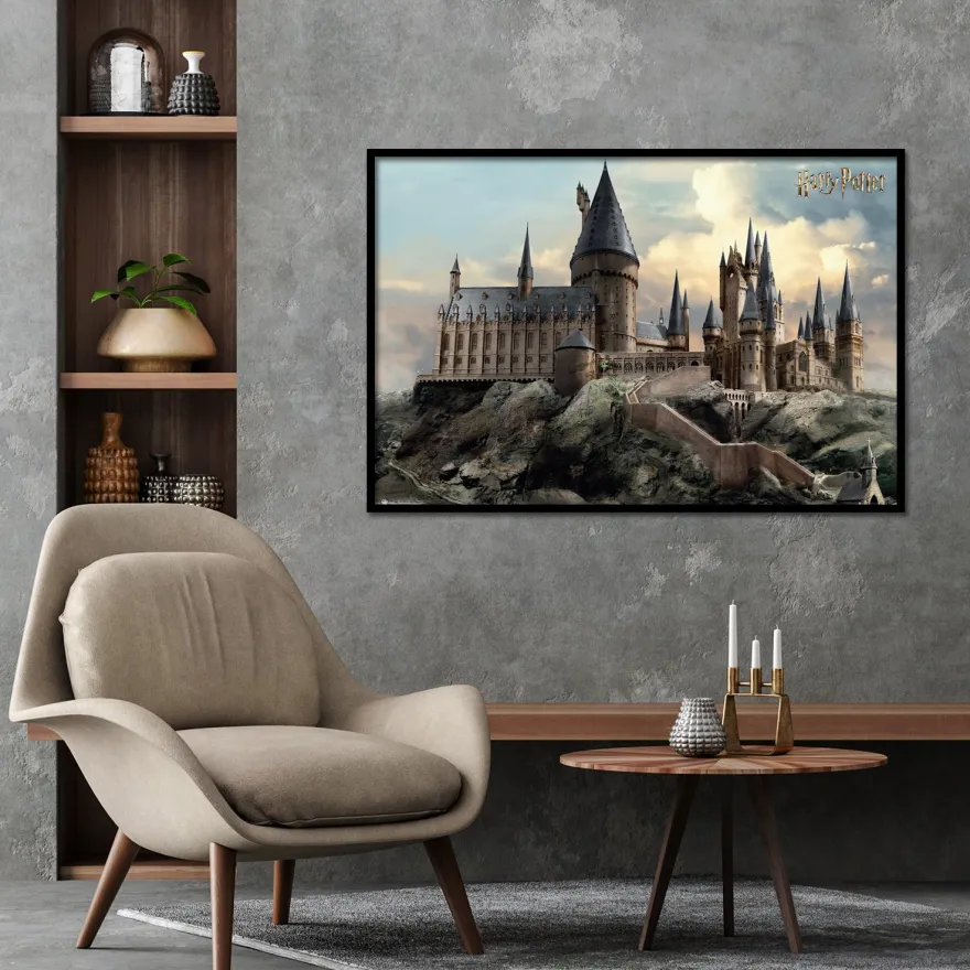 Harry Potter Poster Hogwarts Day