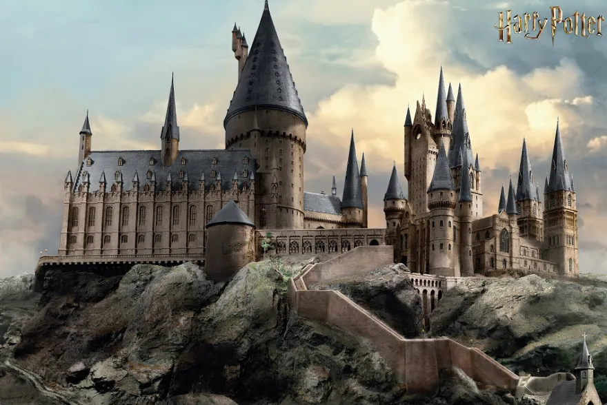 Harry Potter Poster Hogwarts Day