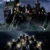 Harry Potter Poster Hogwarts Boats