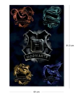 Harry Potter Poster Houses