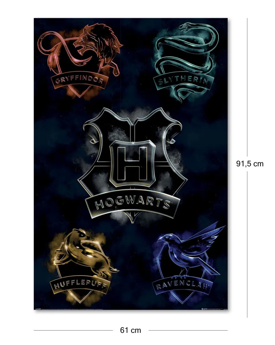 Harry Potter Poster Houses