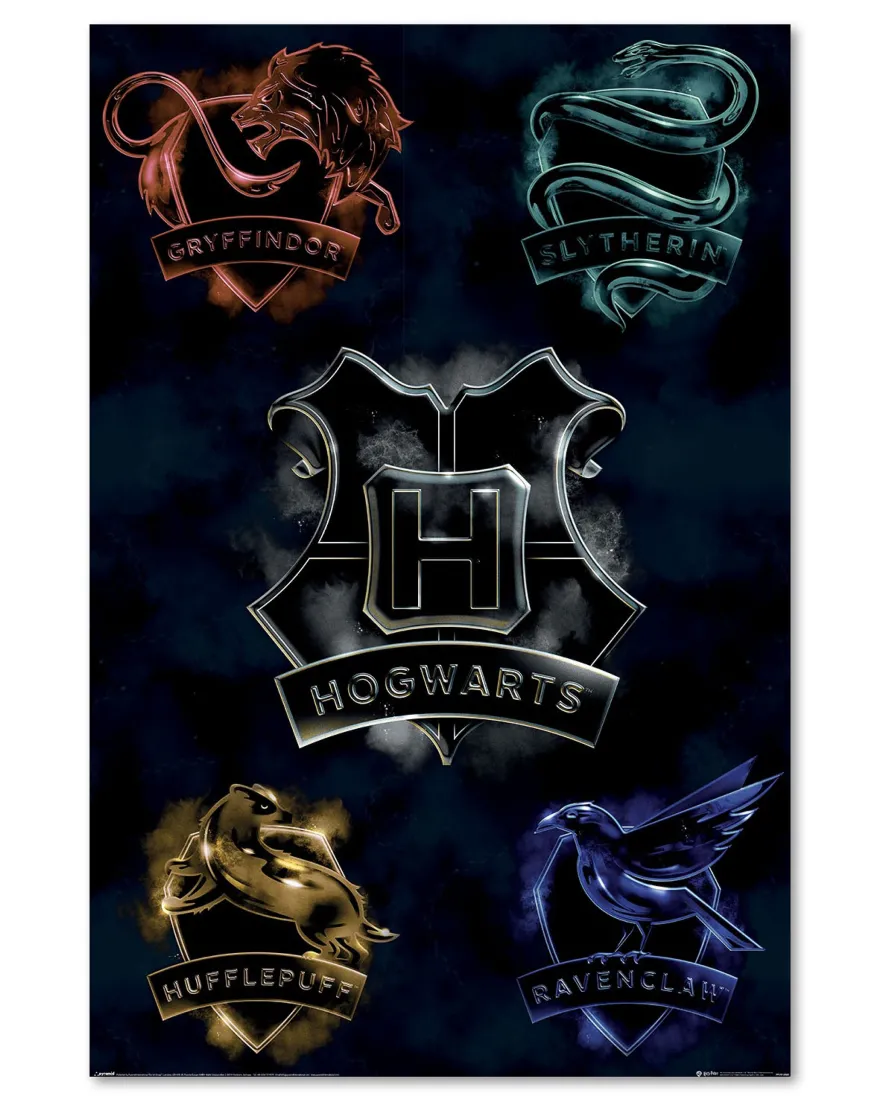 Harry Potter Poster Houses