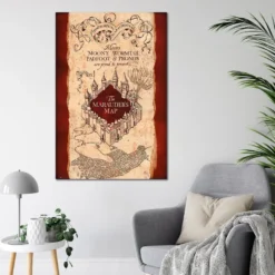 Harry Potter Poster Marauders Map