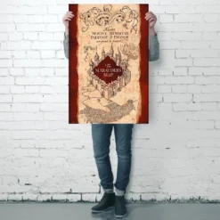 Harry Potter Poster Marauders Map