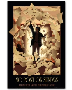 Harry Potter Poster No Post On Sundays