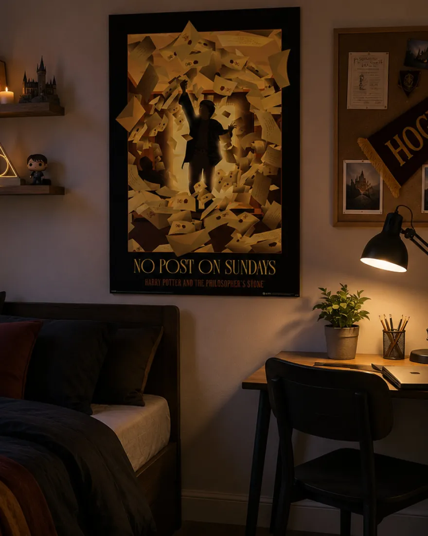 Harry Potter Poster No Post On Sundays