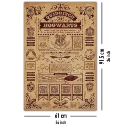 Harry Potter Poster Quidditch at Hogwarts