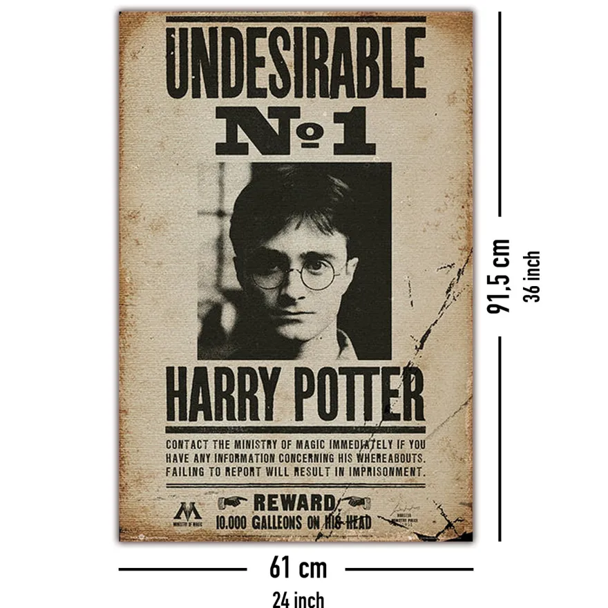 Harry Potter Poster Undesirable No. 1