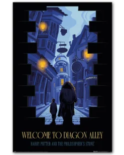 Harry Potter Poster Welcome To The Diagon Alley