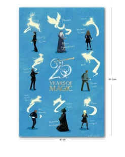 Harry Potter Poster 25 Years Of Magic, Characters