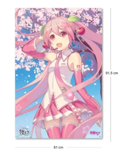 Hatsune Miku Poster Cherry Blossom