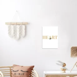 Heart is Kunstdruck Din A4