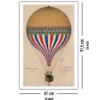 Heißluftballon Poster Le Tricolore, E. Hamelin