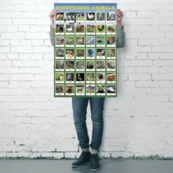 Heimische Tierarten Poster