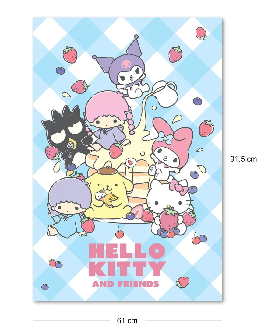 Hello Kitty and Friends Poster Sweets
