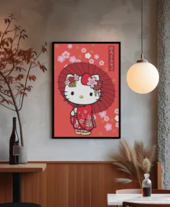 Hello Kitty Poster Japanese
