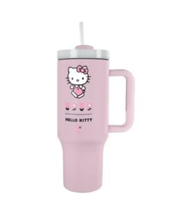 Hello Kitty Tumbler Quencher - Rosa, Füllmenge ca. 1,2 Liter