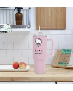 Hello Kitty Tumbler Quencher - Rosa, Füllmenge ca. 1,2 Liter