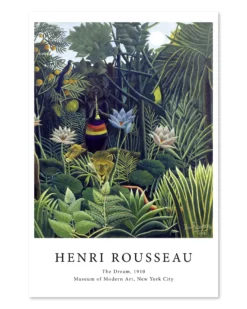 Henri Rousseau Poster The Dream